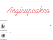 Tablet Screenshot of angicupcakes.com